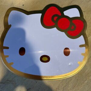Cute Hello Kitty Sanrio Officially Licensed Large Storage Tin Collectible